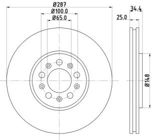 HELLA 8DD 355 107-612