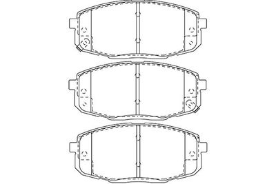 KAVO PARTS BP-3043