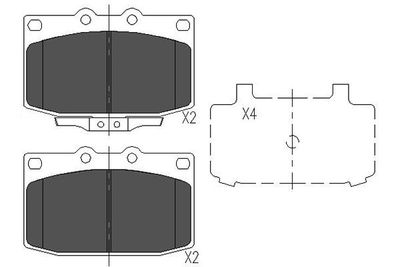 KAVO PARTS KBP-4518