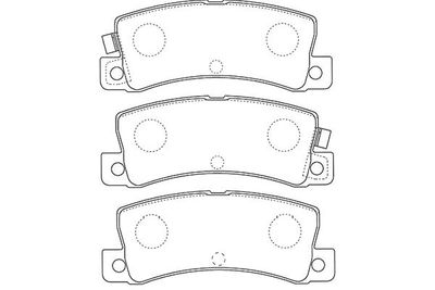 KAVO PARTS BP-9124