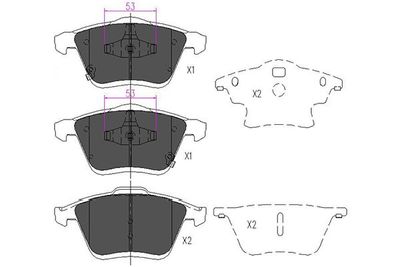 KAVO PARTS KBP-4553