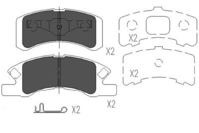 KAVO PARTS KBP-1511