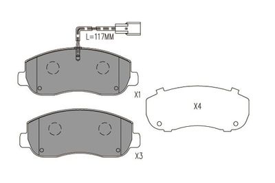 KAVO PARTS BP-6635