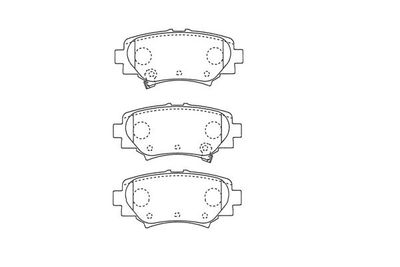 KAVO PARTS BP-4586