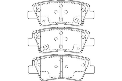 KAVO PARTS BP-3048