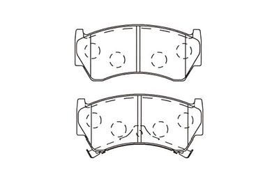 KAVO PARTS BP-6618