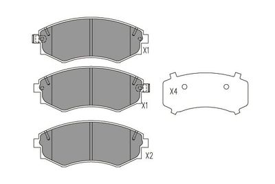 KAVO PARTS BP-7502