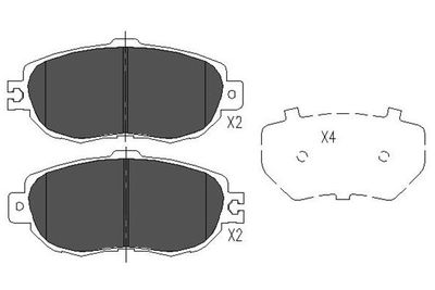 KAVO PARTS KBP-9046