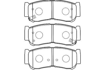 KAVO PARTS BP-3033