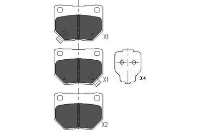 KAVO PARTS KBP-6545