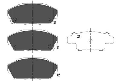 KAVO PARTS KBP-2027