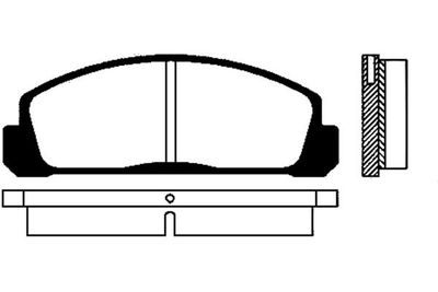 KAVO PARTS BP-4500