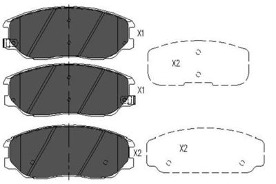 KAVO PARTS KBP-7505