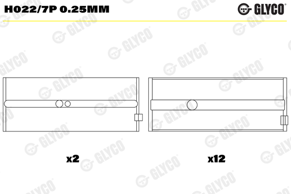 GLYCO H022/7P 0.25mm GLYCO H022/7P 0.25mm
