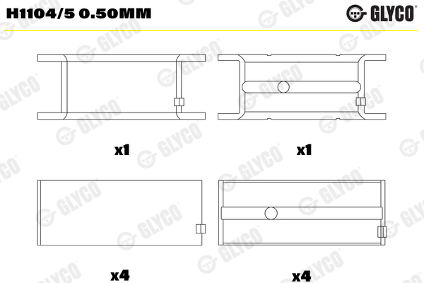 GLYCO H1104/5 0.50mm GLYCO H1104/5 0.50mm