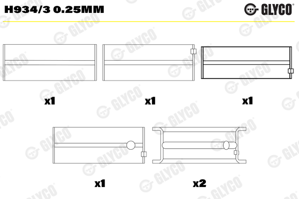 GLYCO H934/3 0.25mm GLYCO H934/3 0.25mm
