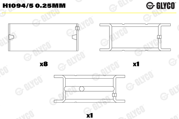 GLYCO H1094/5 0.25mm GLYCO H1094/5 0.25mm
