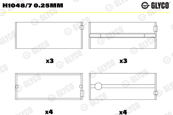 GLYCO H1048/7 0.25mm GLYCO H1048/7 0.25mm