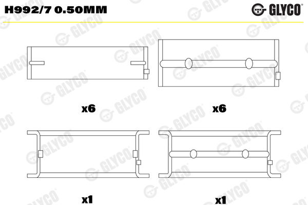 GLYCO H992/7 0.50mm GLYCO H992/7 0.50mm