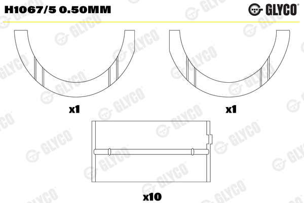 GLYCO H1067/5 0.50mm GLYCO H1067/5 0.50mm