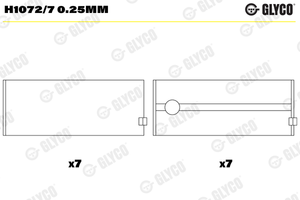 GLYCO H1072/7 0.25mm GLYCO H1072/7 0.25mm