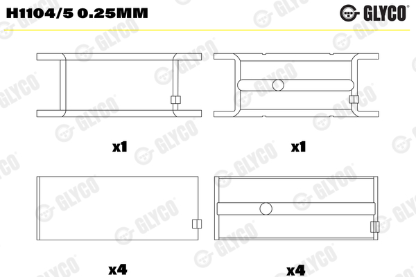 GLYCO H1104/5 0.25mm GLYCO H1104/5 0.25mm