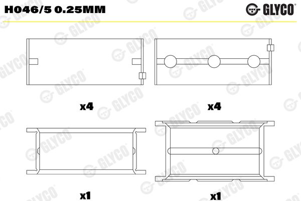 GLYCO H046/5 0.25mm GLYCO H046/5 0.25mm