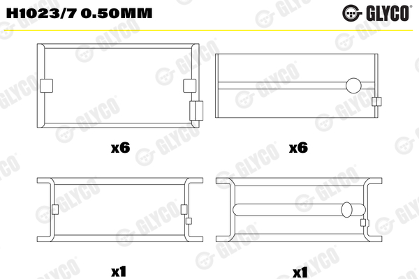 GLYCO H1023/7 0.50mm GLYCO H1023/7 0.50mm