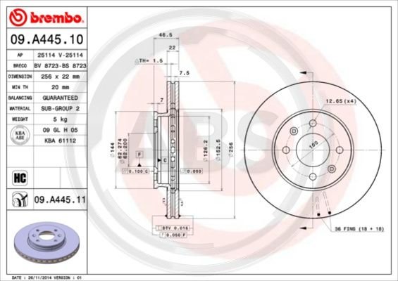 A.B.S. 09.A445.11