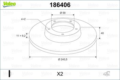 VALEO 186406