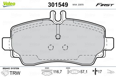 VALEO 301549