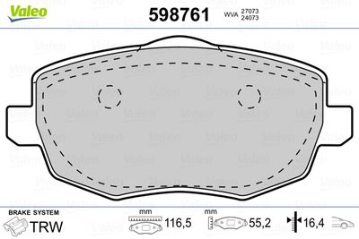 VALEO 598761