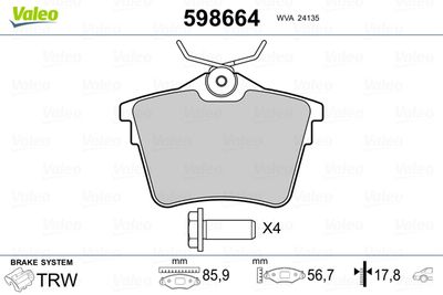 VALEO 598664