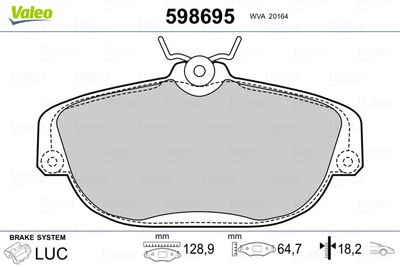 VALEO 598695