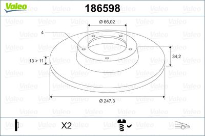 VALEO 186598