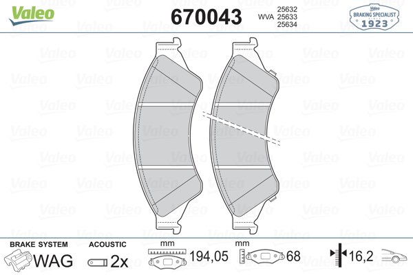 VALEO 670043