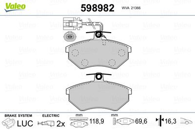 VALEO 598982