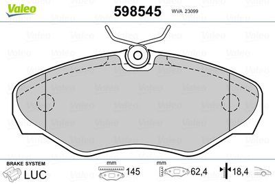 VALEO 598545