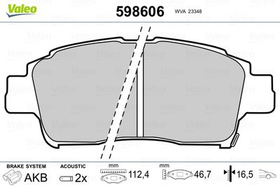 VALEO 598606