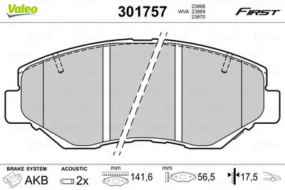 VALEO 301757