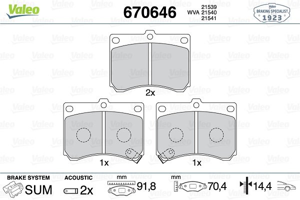 VALEO 670646