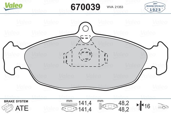 VALEO 670039