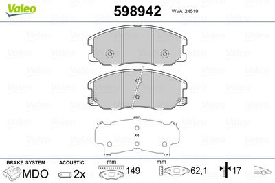 VALEO 598942