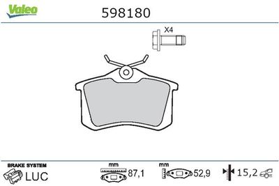 VALEO 598180