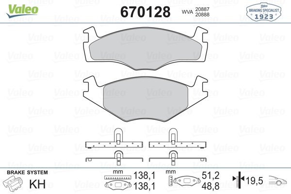 VALEO 670128