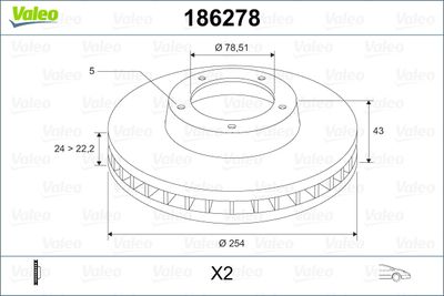 VALEO 186278