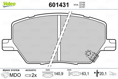 VALEO 601431