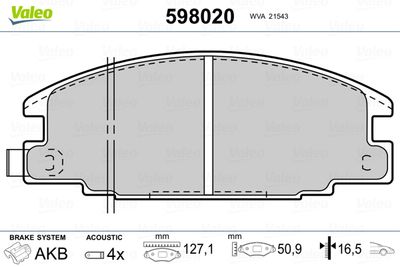 VALEO 598020