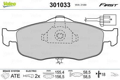 VALEO 301033