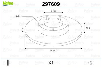 VALEO 297609